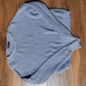 Brandy Melville knit sweater boxy drop sleeve